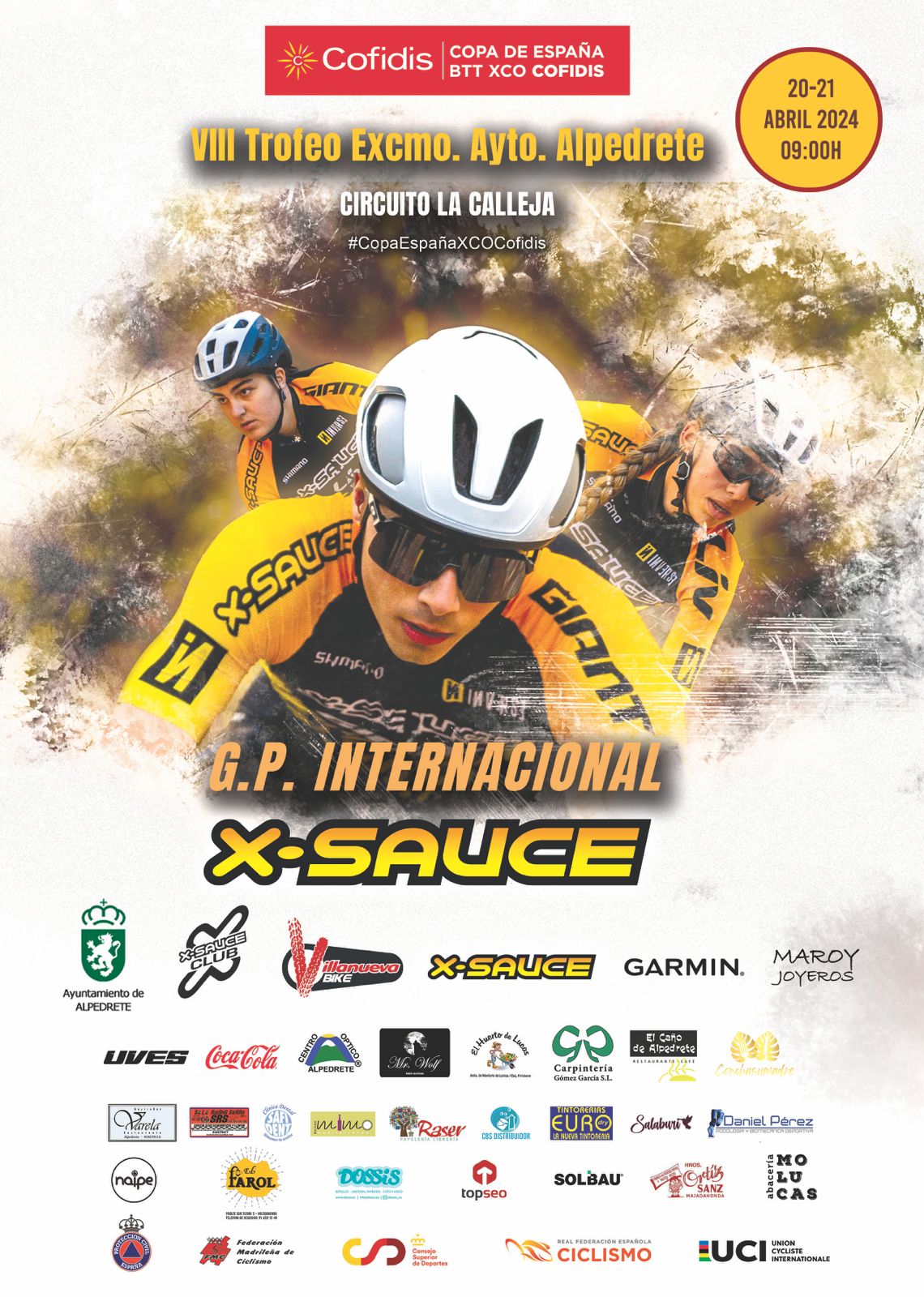 Alpedrete es sede de la nueva edición del ‘Gran Premio Internacional X-Sauce’ de Mountain Bike