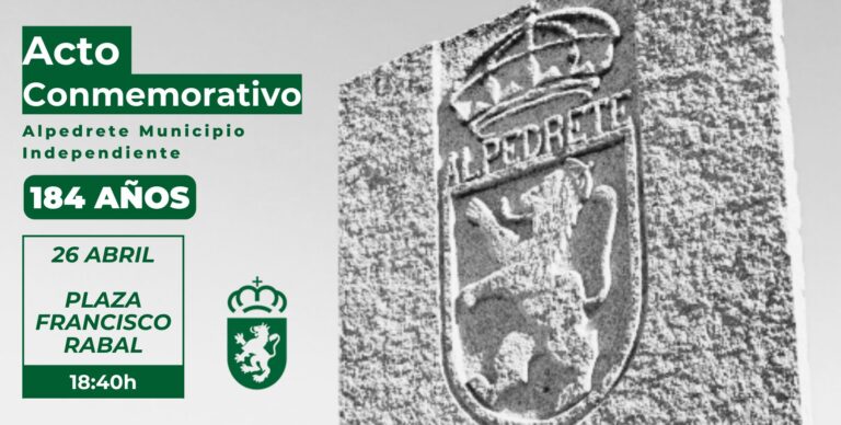 Alpedrete Celebra 184 Años como Municipio Independiente con Acto Conmemorativo Especial