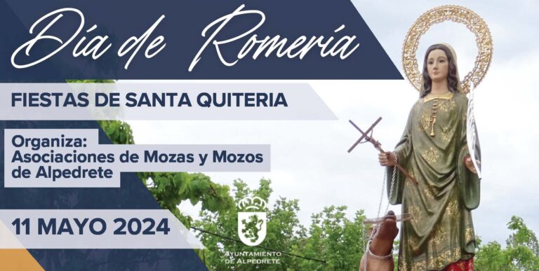 Celebrando la Tradición: Página Web del Ayuntamiento de Alpedrete Dedica Espacio a la Romería de Santa Quiteria