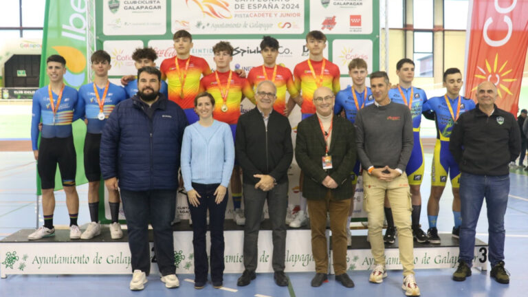 Un Récord de 158 Ciclistas Participan en el Campeonato de España de Pista Cadete y Junior