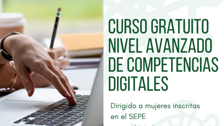 Curso Avanzado en Competencias Digitales para Mujeres Registradas en el SEPE: Mejorando Oportunidades Laborales