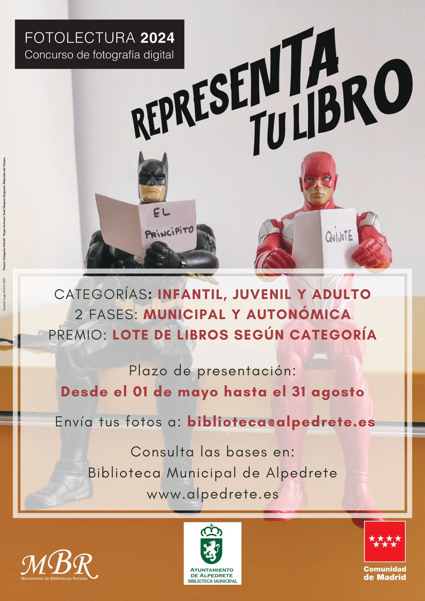 Participa en el Concurso Fotolectura 2024: ‘Representa tu Libro’ y comparte tu amor por la lectura