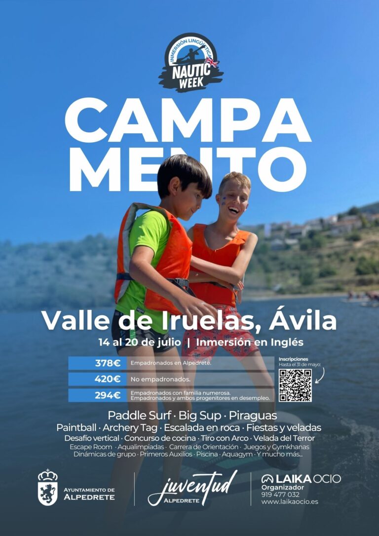 Sumérgete en la Aventura con el Campamento Nautic Week del 14 al 20 de Julio