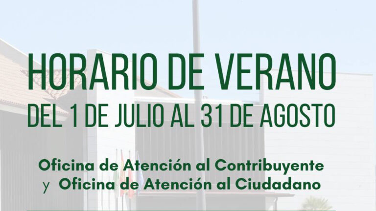 Ayuntamiento anuncia nuevo horario de verano: cerrará sus puertas por las tardes en julio y agosto