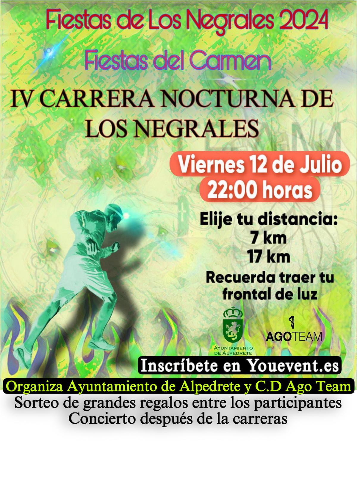 Emoción y Aventura en la IV Edición de la Carrera Nocturna de Trail-Running Los Negrales