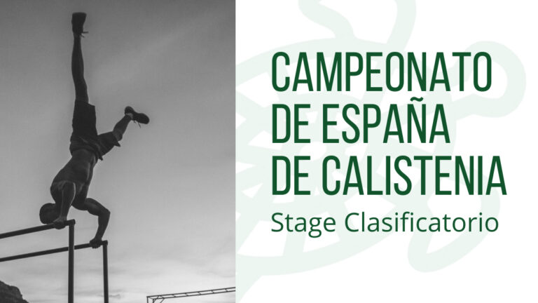 Galapagar se convierte en anfitrión del Stage Clasificatorio para el Campeonato de España de Calistenia
