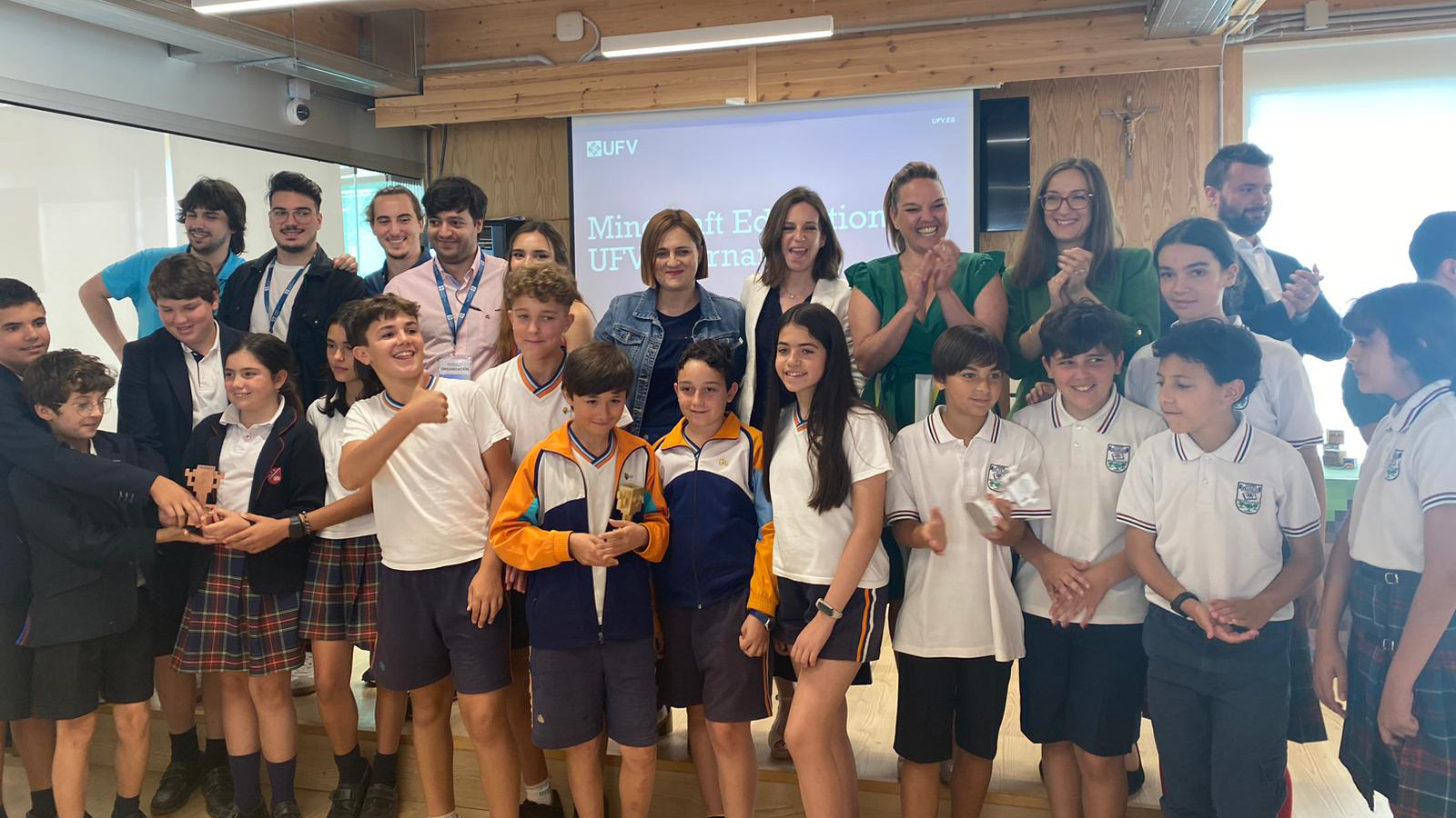 Gondomar y Parque obtienen el segundo y tercer puesto en la final de Minecraft Education