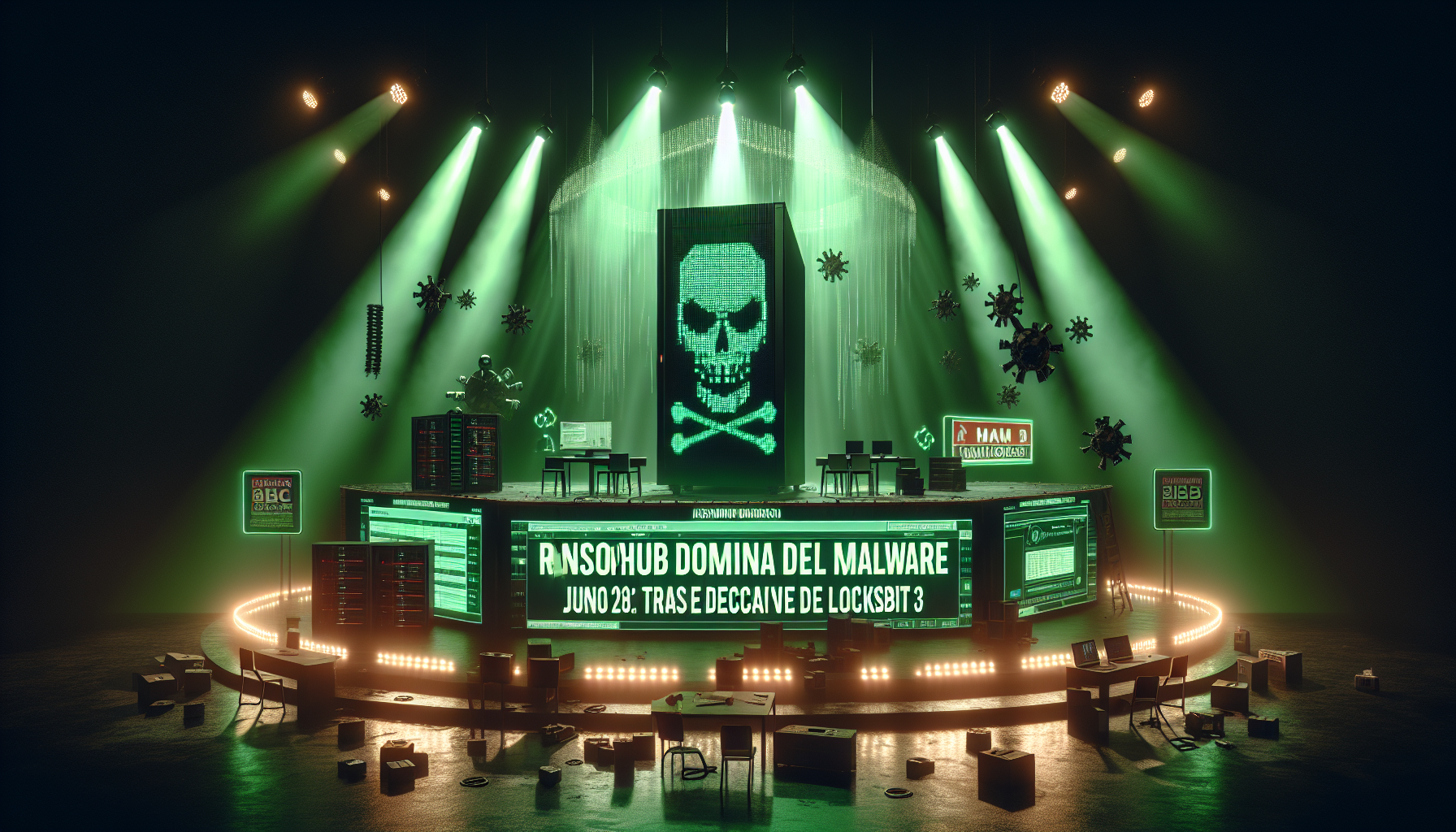 RansomHub Domina el Escenario del Malware en Junio 2024 Tras el Declive de LockBit3