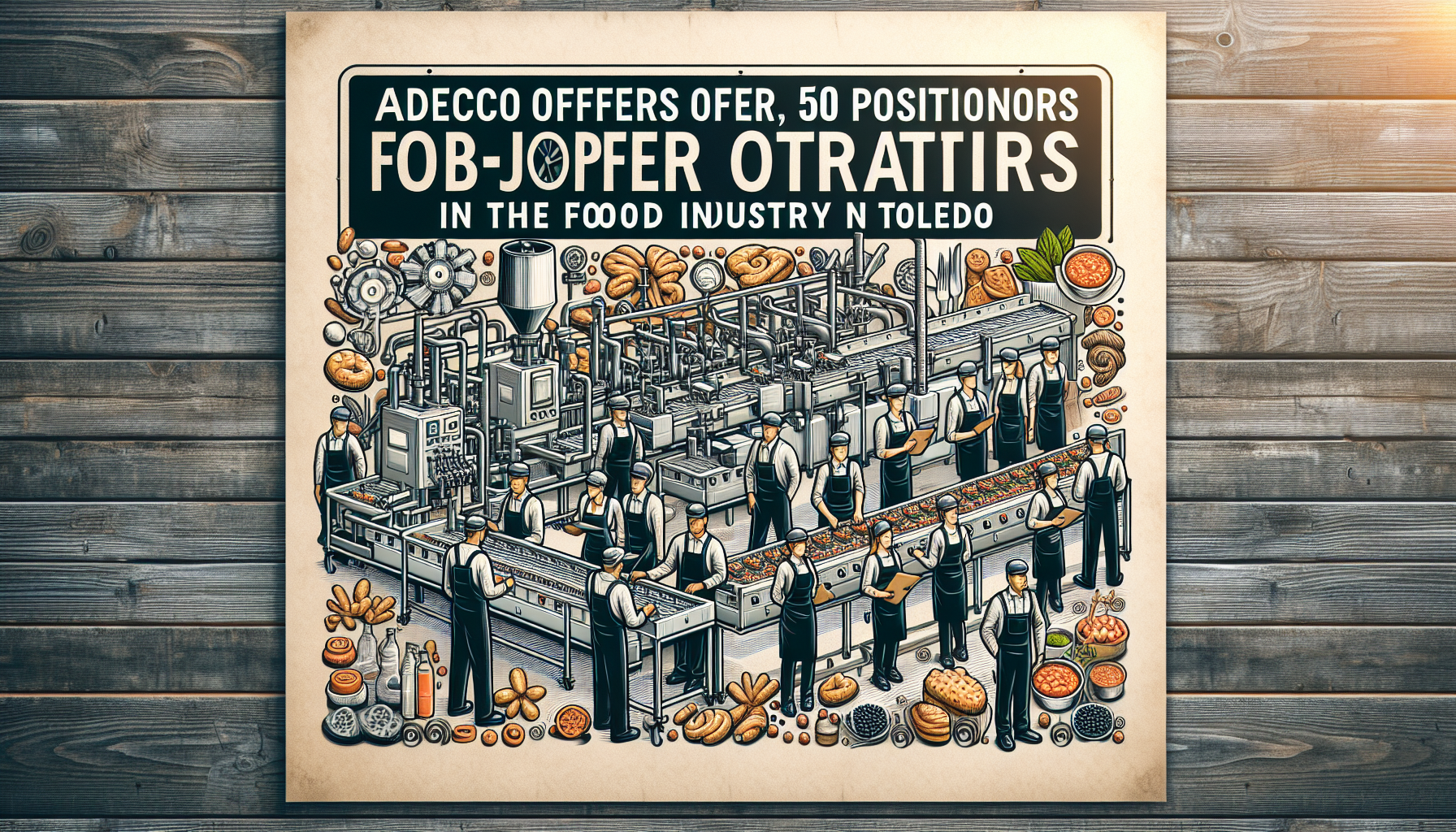 Adecco Ofrece 50 Puestos de Trabajo para Operarios en la Industria Alimentaria en Toledo