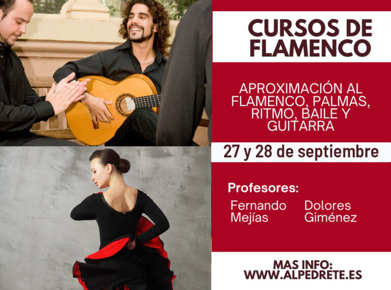 Descubre los Secretos del Arte Flamenco en la Nueva Edición del Curso ‘Aproximación al Flamenco’