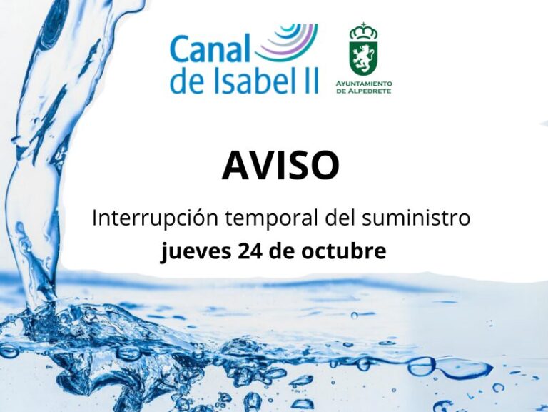Cortes de Agua Programados para el 24 de Octubre: Información Brindada y Recomendaciones a Seguir