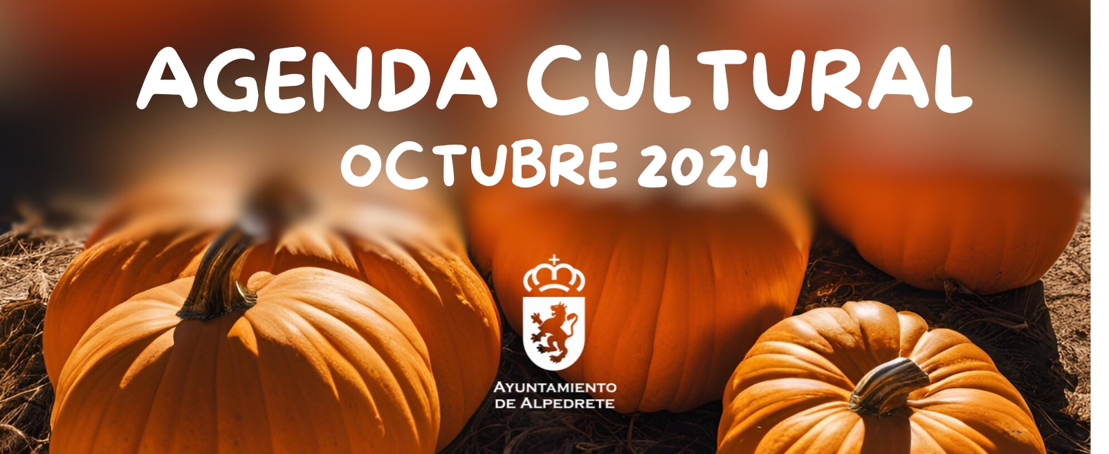 Descubre la Agenda Cultural de Octubre en la Web del Ayuntamiento de Alpedrete