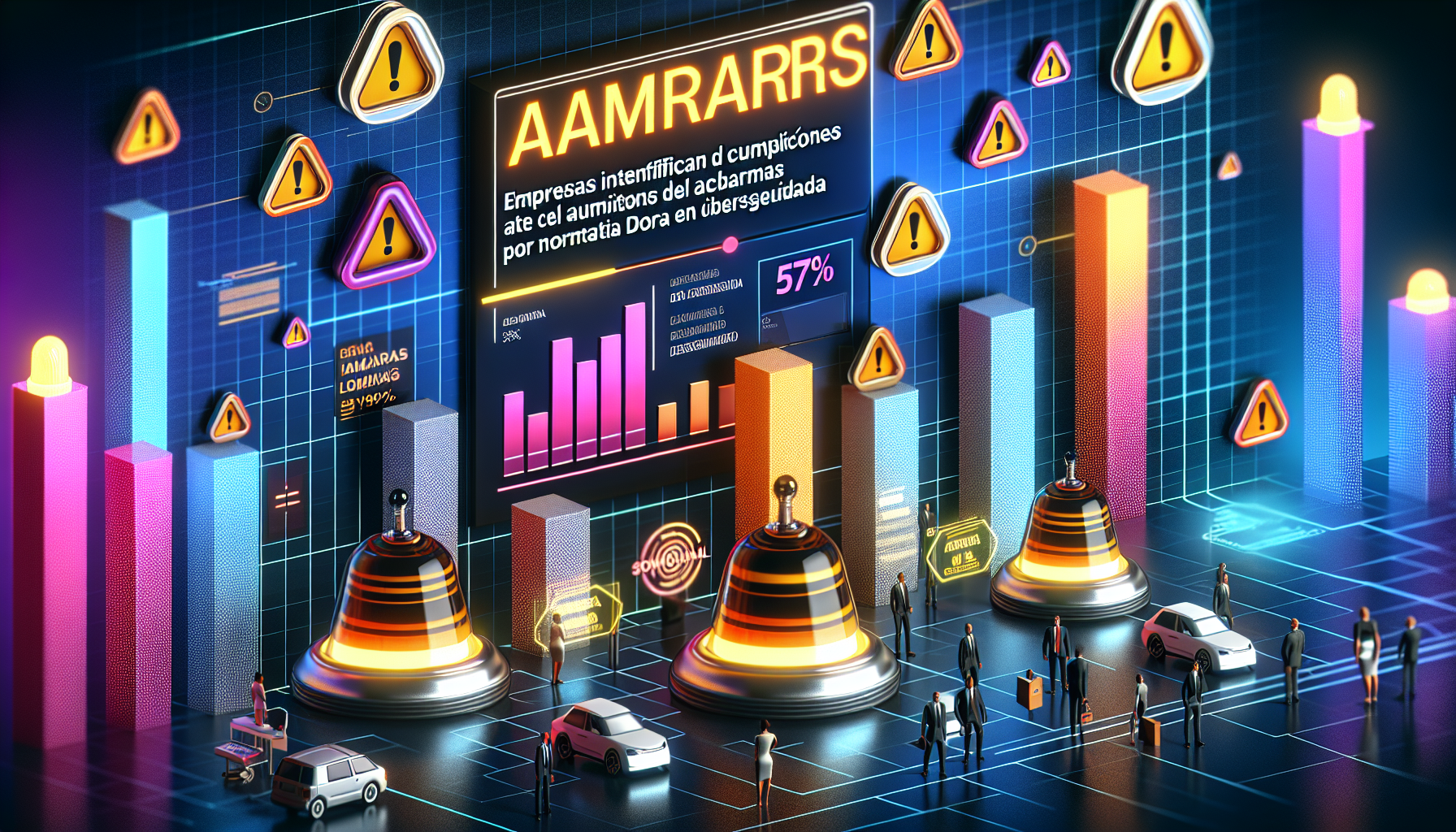 Empresas Intensifican Acciones de Cumplimiento ante el Aumento del 57% en Alarmas por Normativa DORA en Ciberseguridad