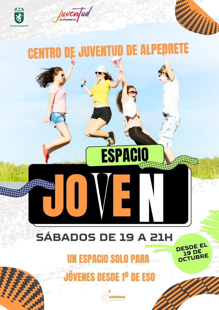 Espacio Joven: Disfruta de los Sábados Activos en el Centro de Juventud