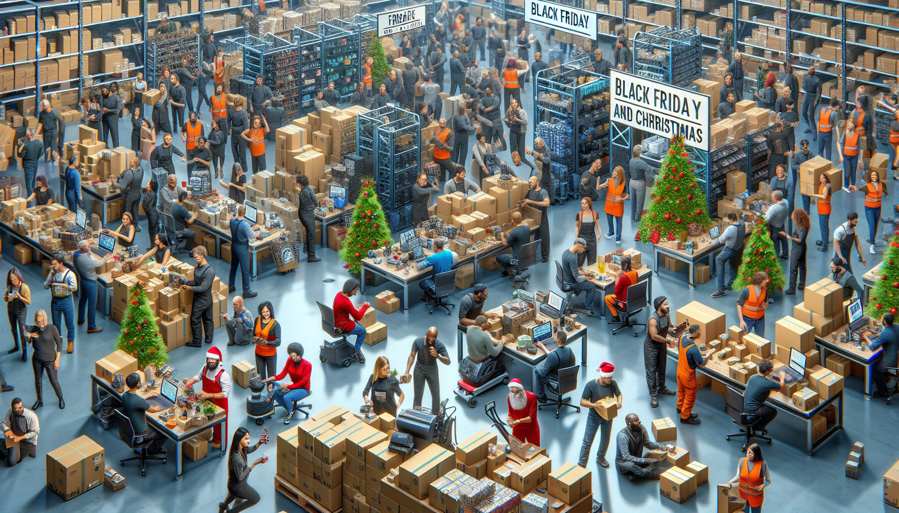 Eurocen Amplía su Equipo con más de 1.700 Mozos de Almacén en Madrid para la Temporada de Black Friday y Navidad