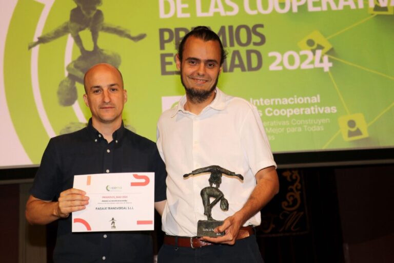Paisaje Transversal, premio al mejor desempeño de las sociedades laborales de la comunidad de Madrid