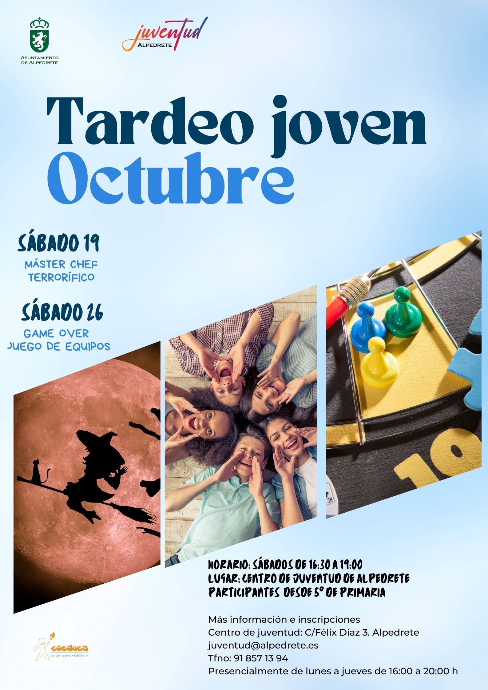 Reanudamos el Programa Tardeo Joven: ¡Vuelve la Diversión Segura para la Juventud!