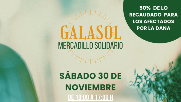 Galasol organiza recolección de fondos para ayudar a los perjudicados por la DANA