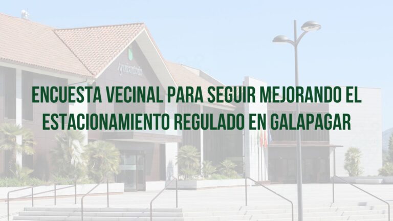 Vecinos de Galapagar Participan en Encuesta para Optimizar el Estacionamiento Regulado en su Localidad