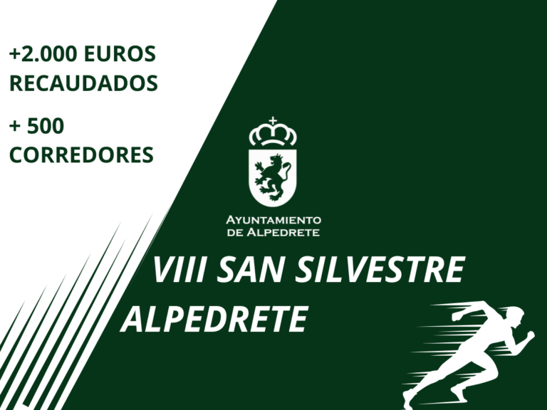 Alpedrete Dona Más de 2.000 Euros a la Fundación Blanca de Apoyo al Deportista Gracias a la Recaudación de la Carrera San Silvestre