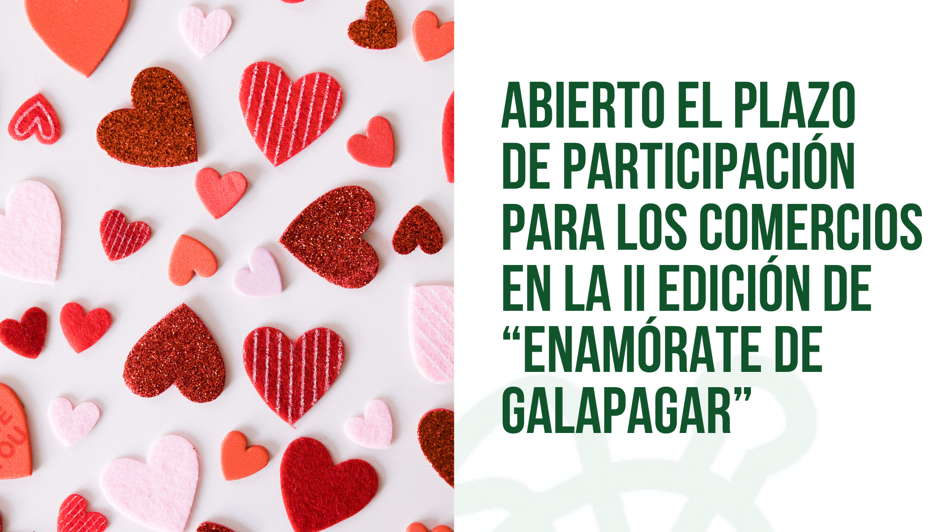 Inicia el Plazo para Comercios que deseen Participar en la Segunda Edición de Enamórate de Galapagar