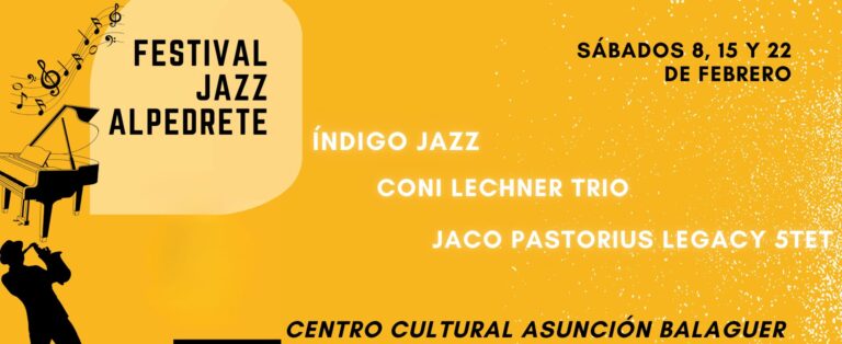 El Festival de Jazz de Alpedrete regresa en Febrero para deleitar con su melodiosa armonía