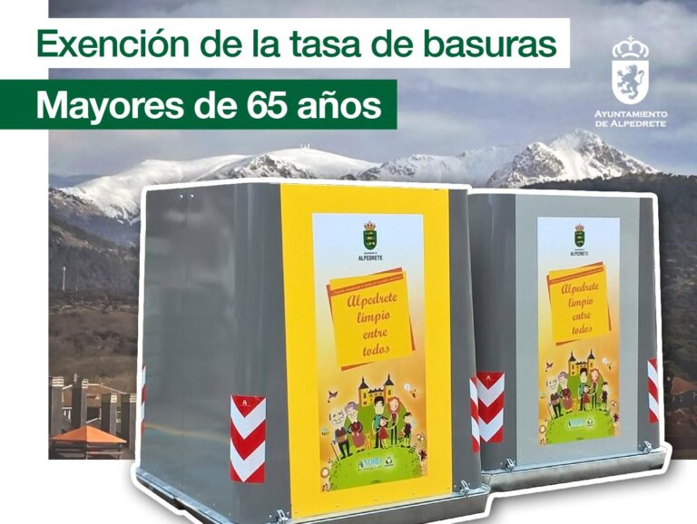 Eliminación de la Tasa de Basuras para Ciudadanos Mayores de 65 Años: Un Respiro para los Más Vulnerables