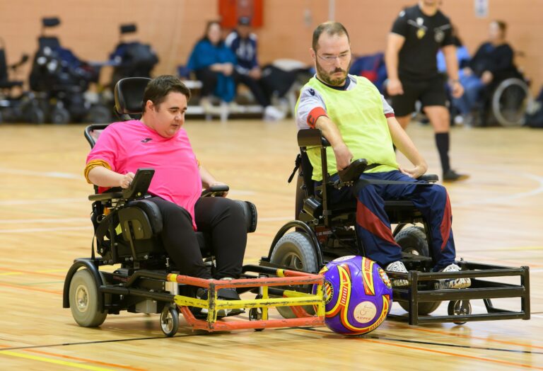 Galapagar Pone en el Mapa el Fútbol en Silla de Ruedas Motorizada (Powerchair)