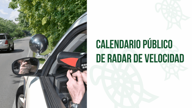 Calendario de radar de velocidad para fomentar la conducción segura en Galapagar