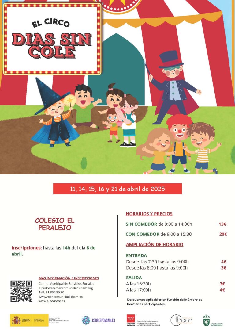 Días sin Cole en Abril: Bienvenidos al Fascinante Mundo del Circo