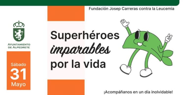 Alpedrete acoge el evento “Superhéroes Imparables por la Vida” contra la leucemia este fin de semana