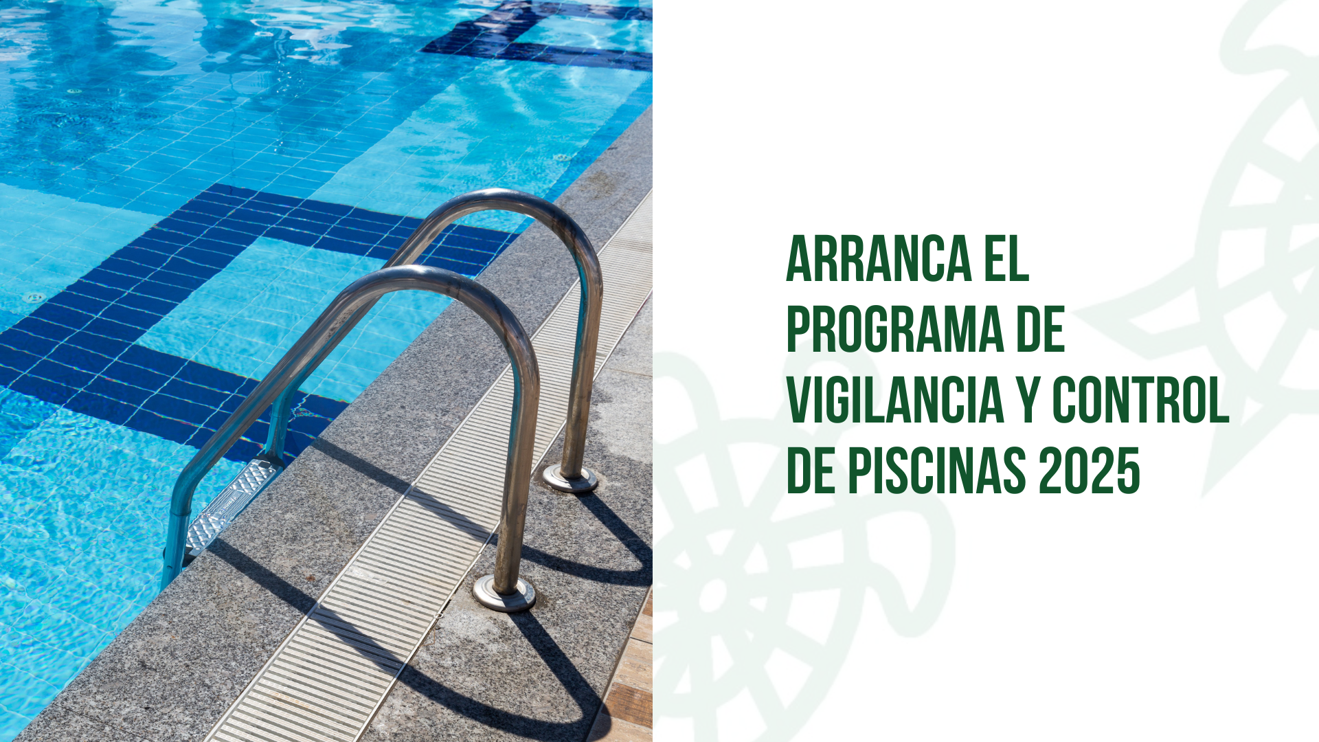 Arranca el programa de vigilancia y control de piscinas 2025 en todo el país