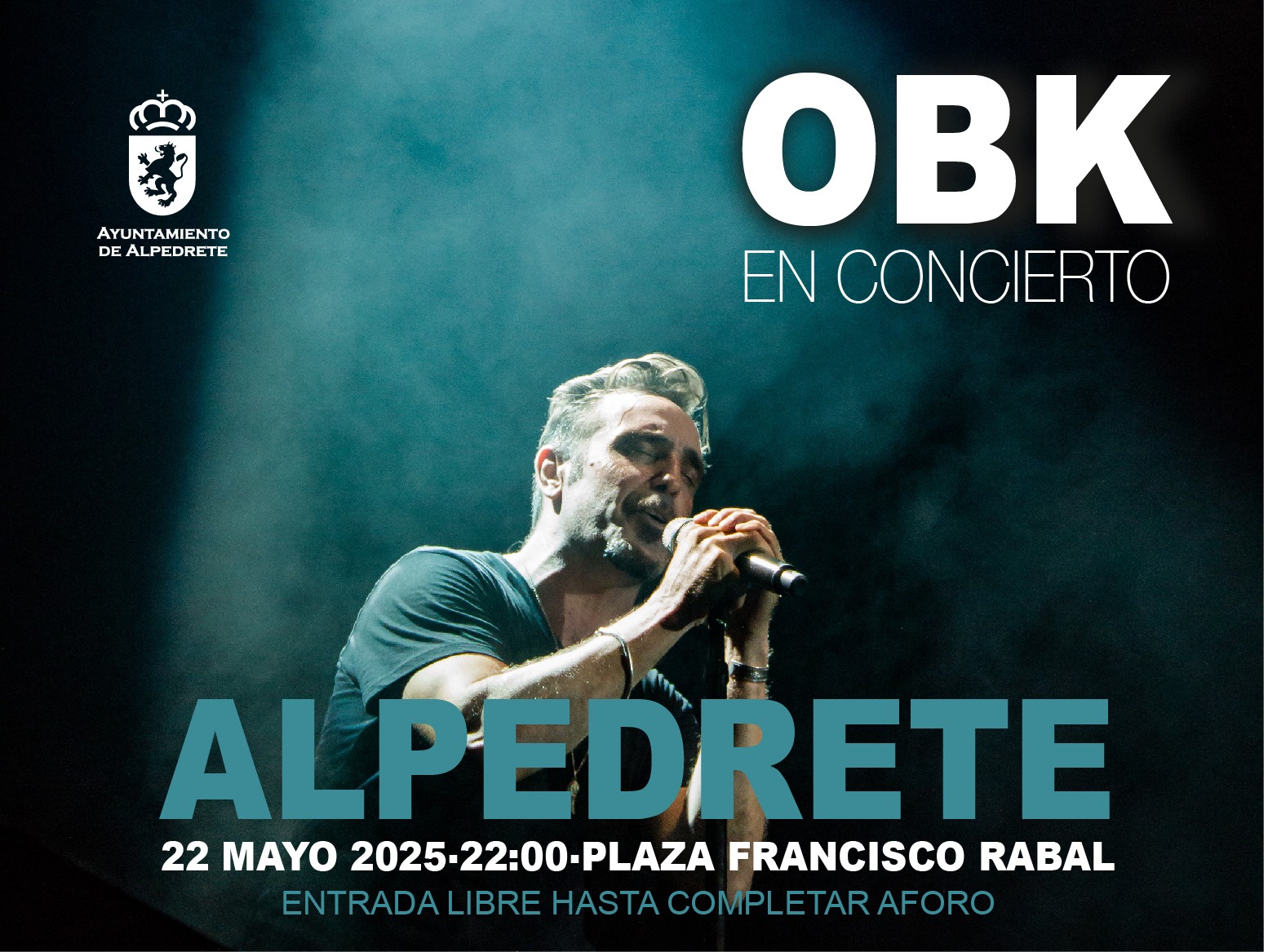 Obk actuará en las fiestas de Alpedrete por Santa Quiteria