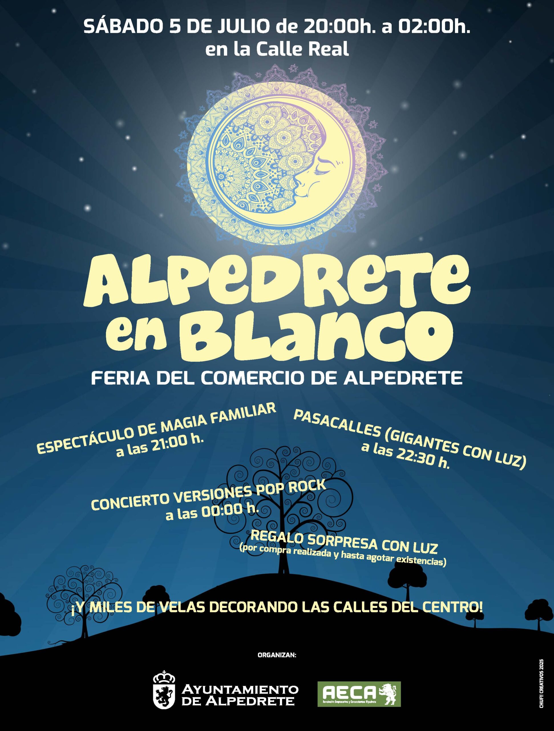 Alpedrete en Blanco 2025: Una Noche para Disfrutar del Comercio Local, la Música y el Verano