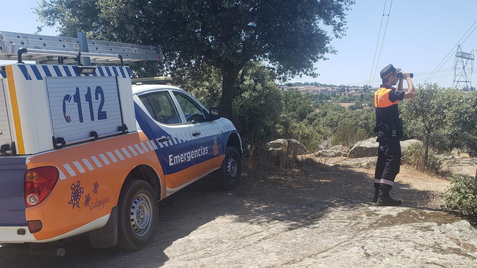 Galapagar refuerza su servicio de guardias de prevención de incendios para el verano 2025