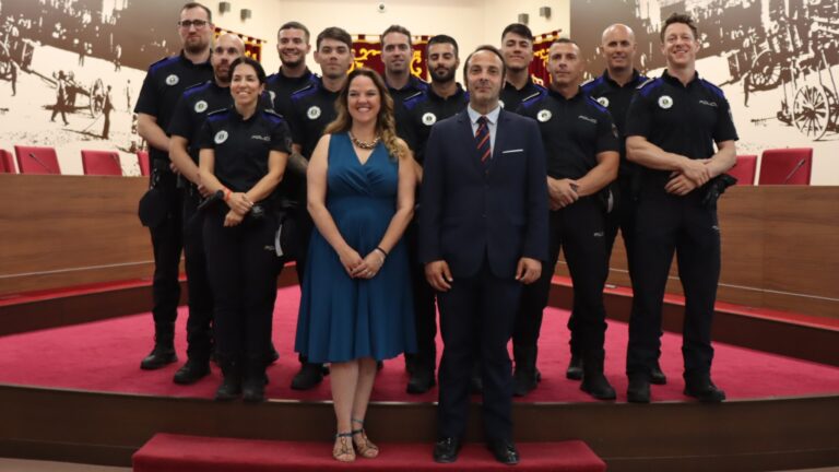 Once nuevos agentes se incorporan a la Policía Municipal de Galapagar