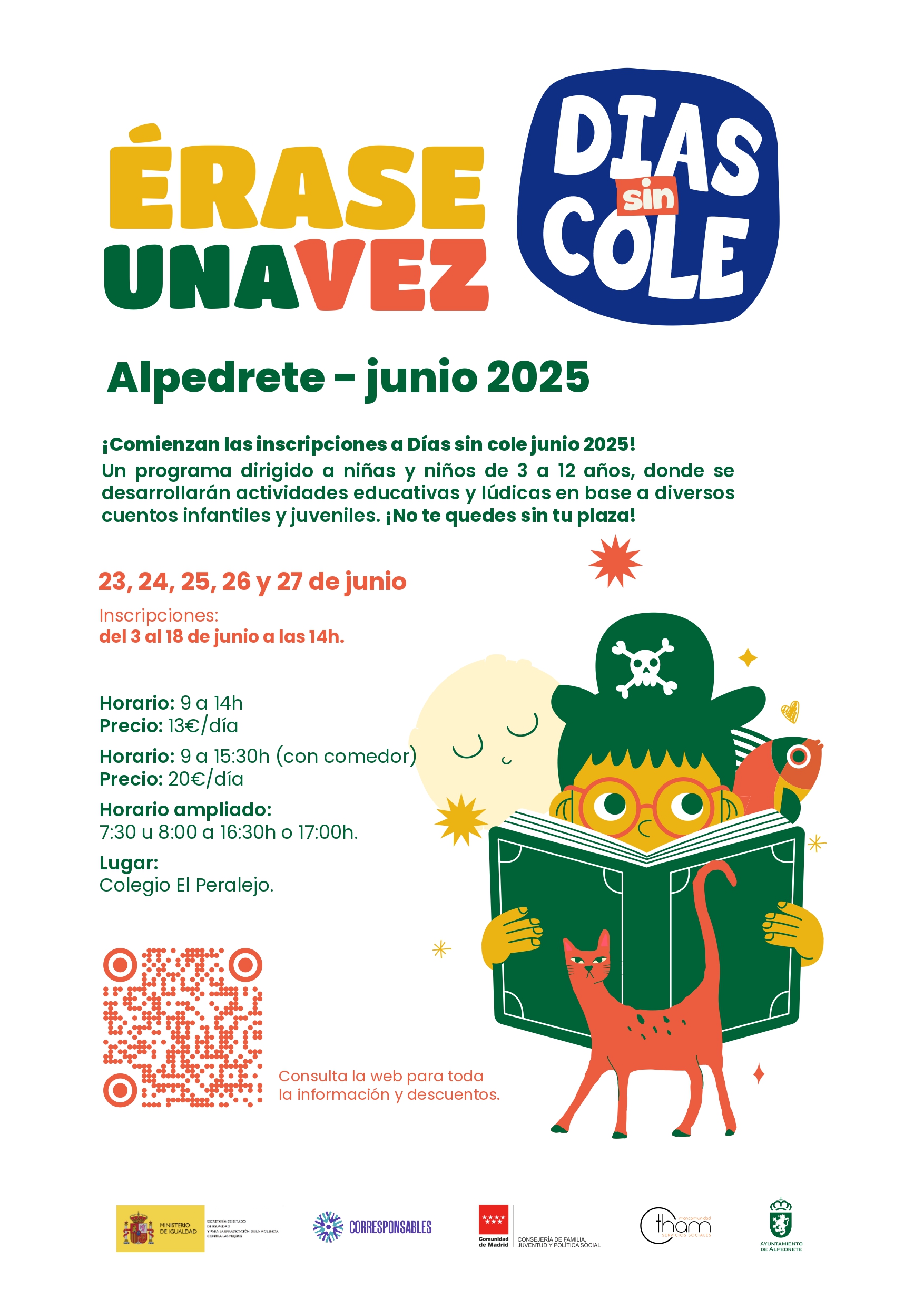 Vuelven los días sin cole del 23 al 27 de junio de 2025 para disfrutar al máximo