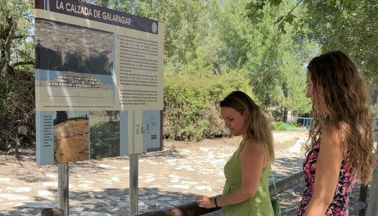 Avanzan los trabajos de recuperación medioambiental de la calzada romana de Galapagar