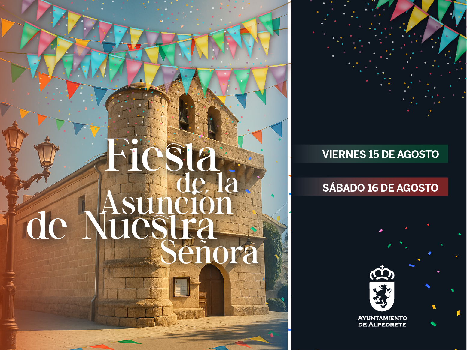 Celebración anual de la Fiesta de la Asunción de Nuestra Señora 2025 con eventos culturales y devoción
