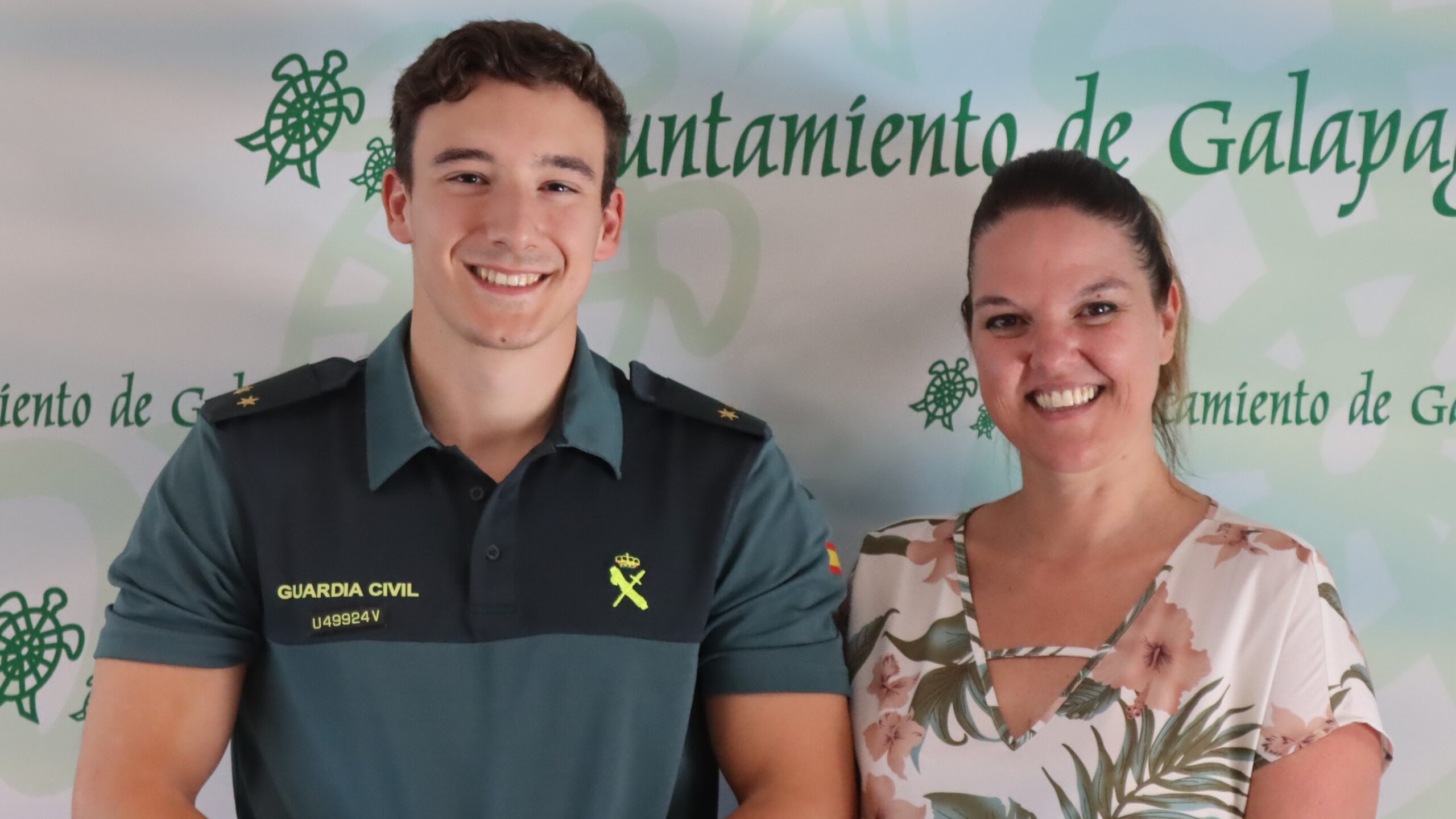 Galapagar da la bienvenida al nuevo teniente de la Guardia Civil para reforzar la seguridad local