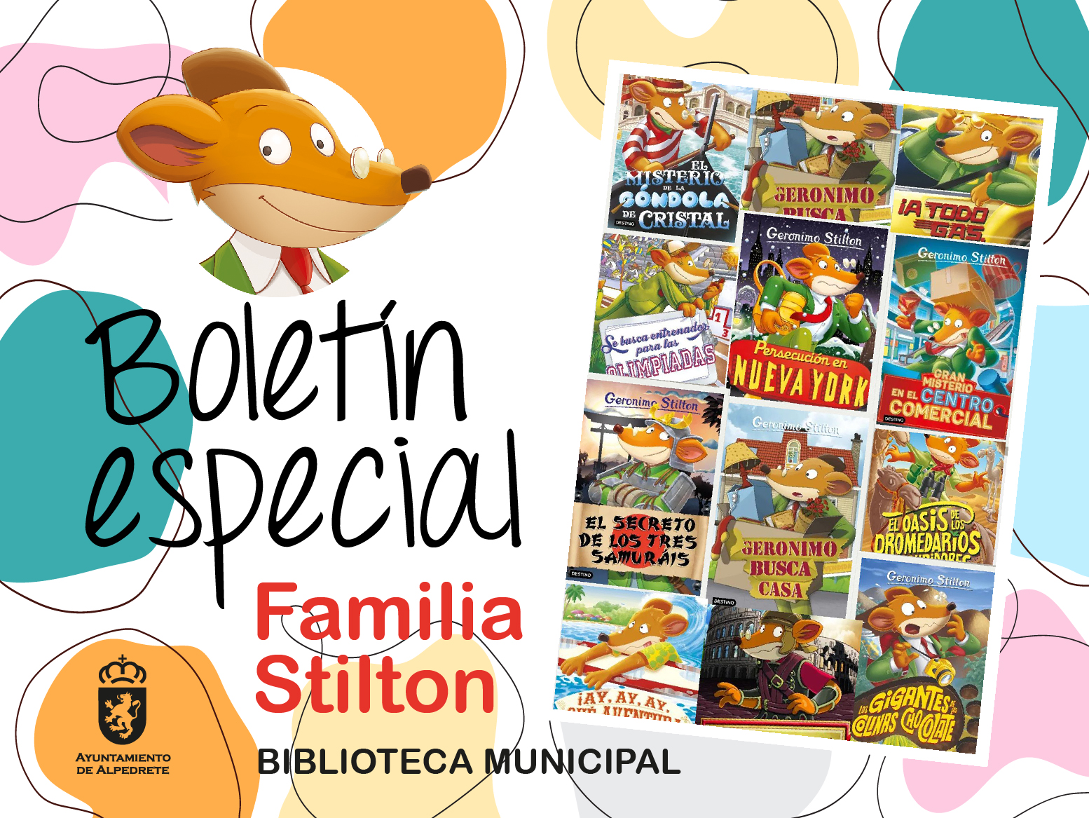Boletín Extra: Novedades en la Biblioteca con Geronimo y Tea Stilton