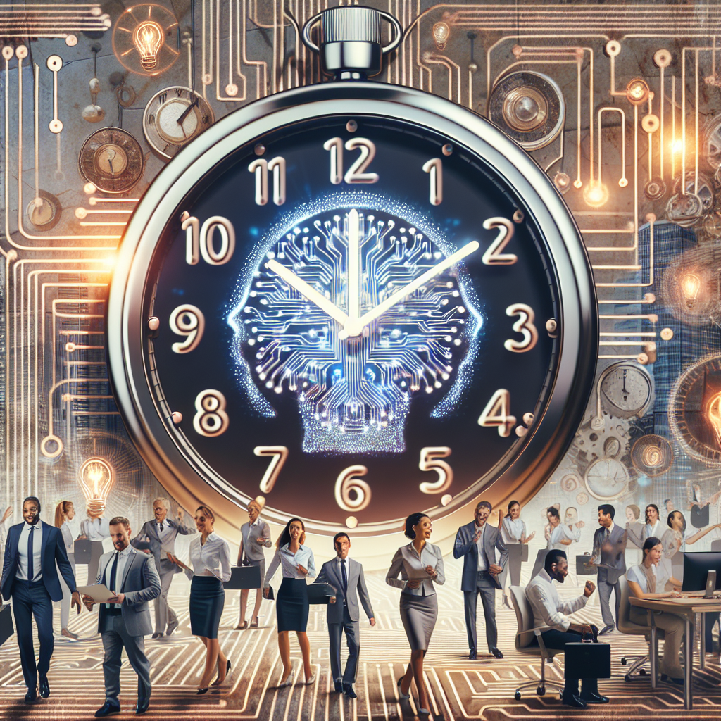 Empleados Españoles Triplican Ahorro de Tiempo con IA, Alcanzando 3 Horas Diarias