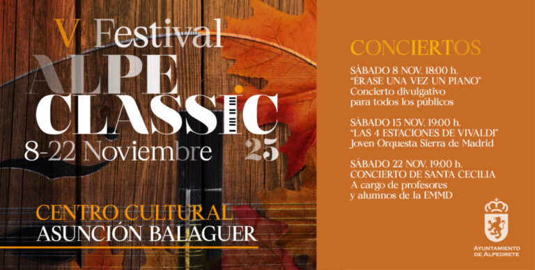 Celebración de la V Edición del Festival Alpeclassic en Honor a la Música Clásica