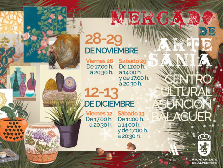 Descubre el Mercado de Artesanía en la Web del Ayuntamiento de Alpedrete