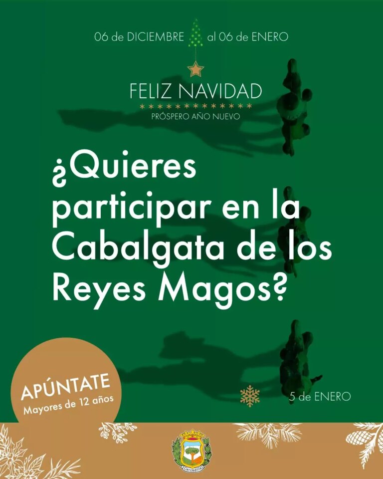 Apúntate y participa en la cabalgata de los Reyes Magos: ¡una tradición mágica y divertida para toda la familia!