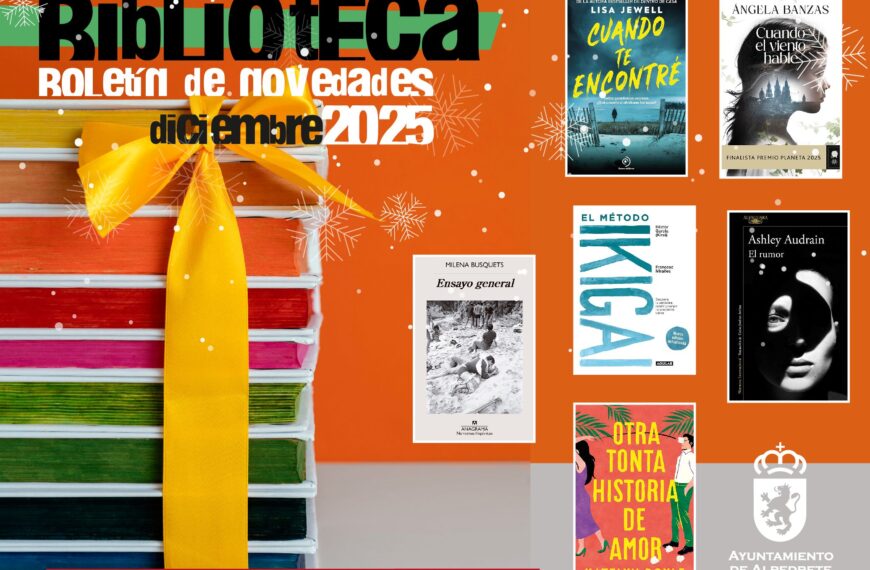 Boletín de novedades de diciembre en la Biblioteca Municipal: descubre los nuevos títulos disponibles