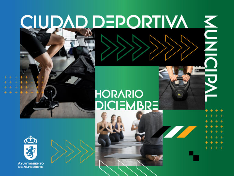 Horario de diciembre en la Ciudad Deportiva Municipal: apertura y actividades ajustadas a las festividades
