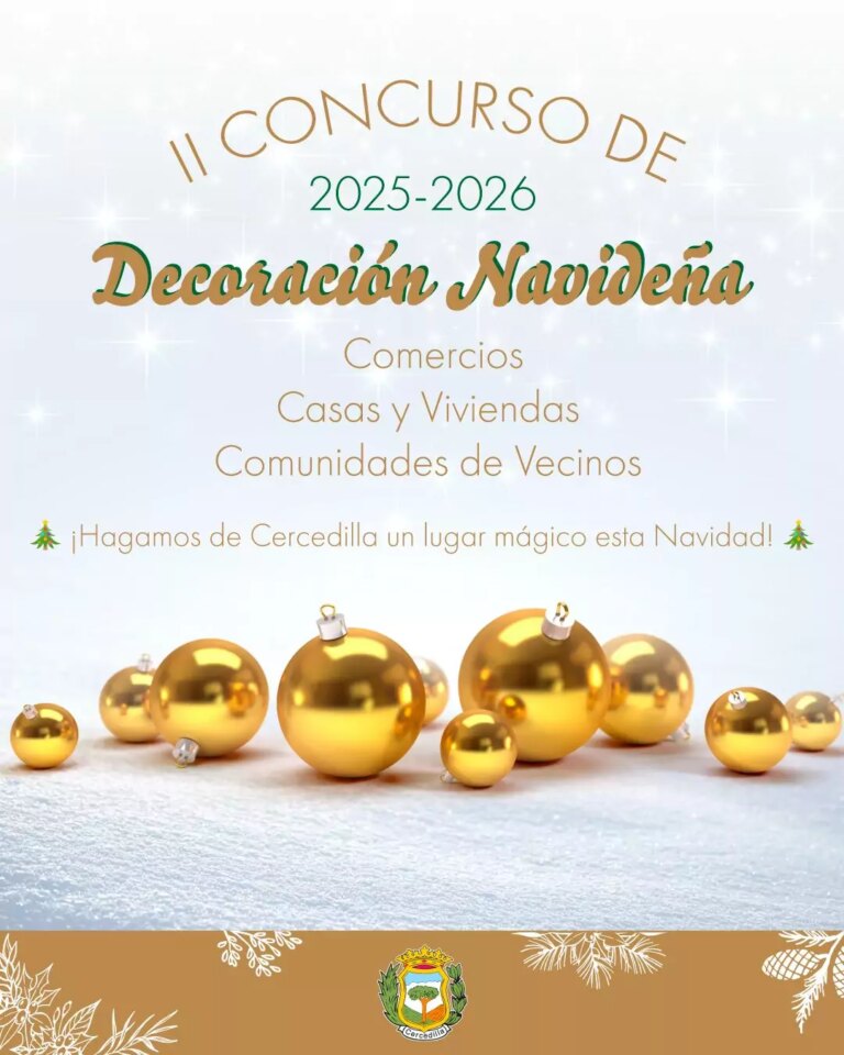 II Concurso de Decoración Navideña: ¡Da rienda suelta a tu creatividad estas fiestas!