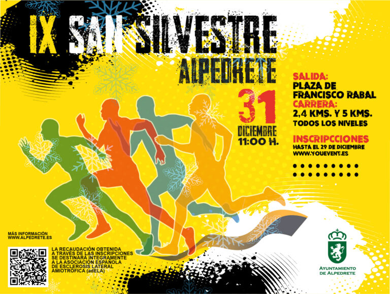 Inscríbete ya en la IX San Silvestre Alpedreteña: ¡No te quedes fuera de la carrera del año!