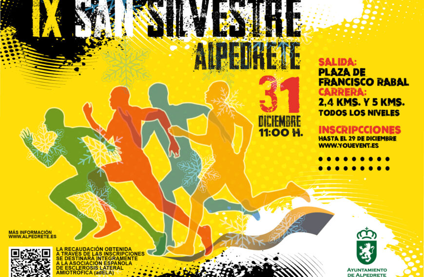 Inscríbete ya en la IX San Silvestre Alpedreteña: ¡No te quedes fuera de la carrera del año!